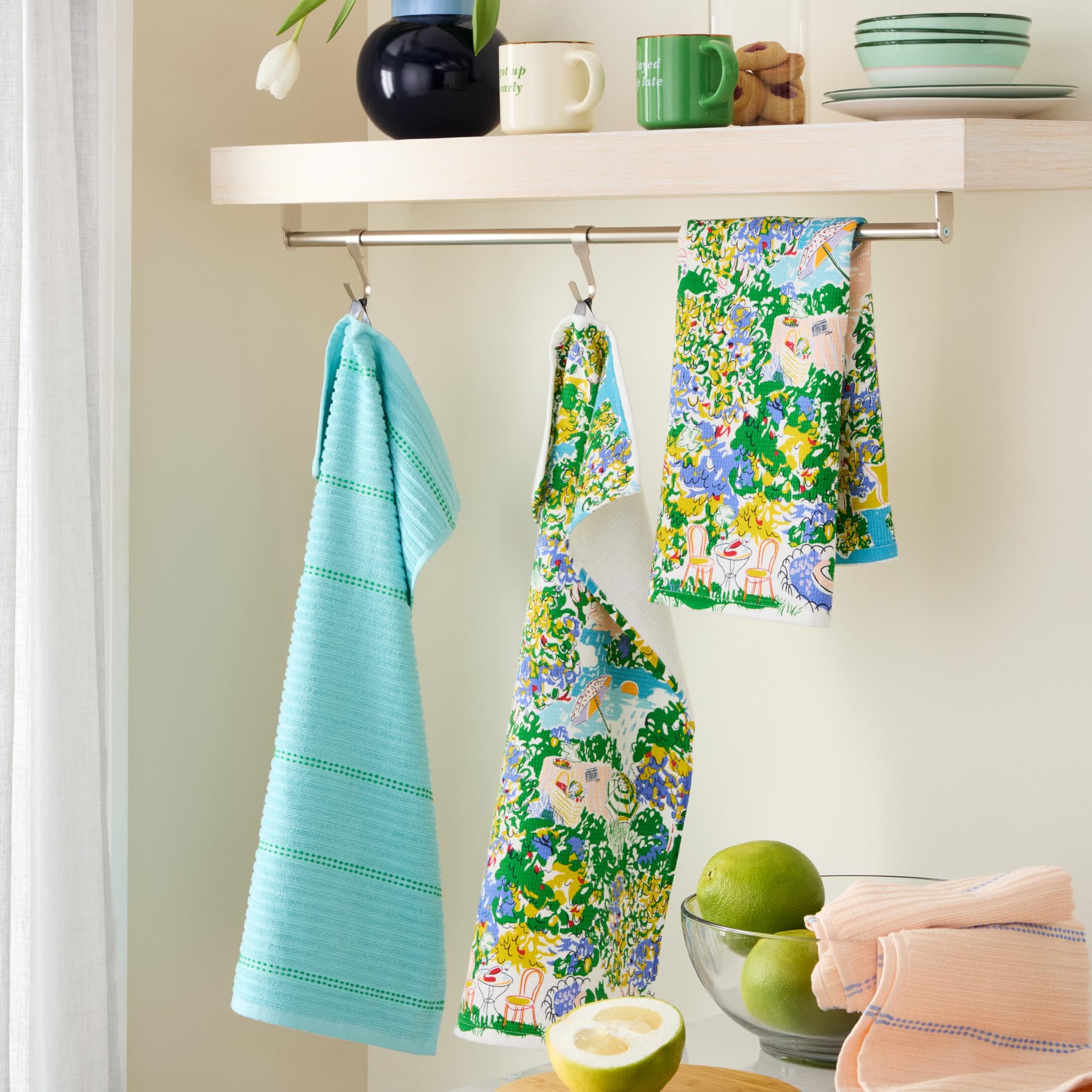 Amazon.com: kate spade new york Spring Garden Kitchen Towels 4
